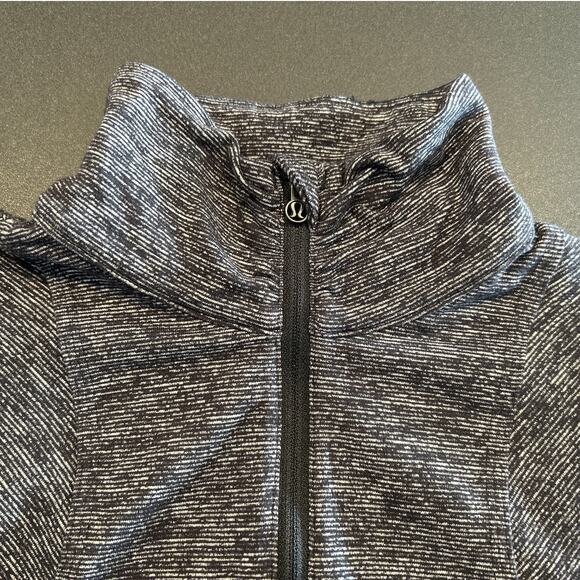 Lululemon Race Your Pace Rulu Half Zip, Dark Gray Heather, Women’s 4 - Picture 6 of 7